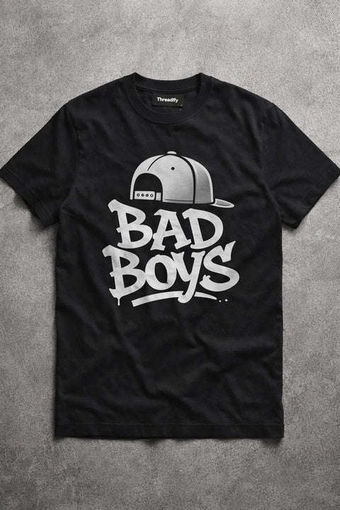 "Bad Boys" Graffiti & Snapback Graphic Tee